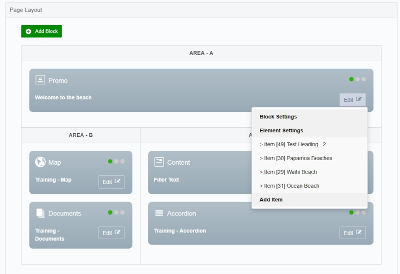 WebShed Plugin v5.0.0 New Block Interface