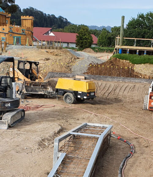 AMC Contracting - Concrete contractor web design and development. 